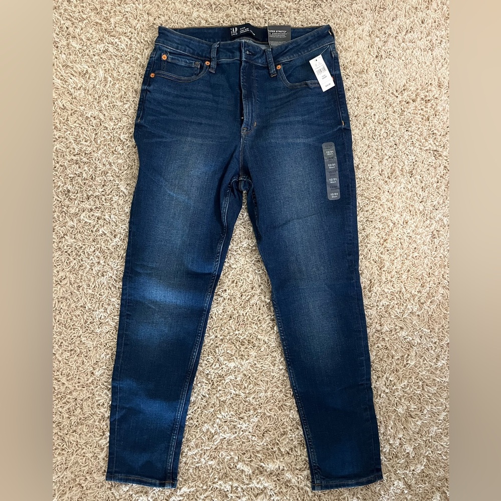 NWT gap jeans size 12 short